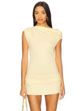 white mock neck dress long sleeve Women's Wish You Were Here Mesh Mock Neck Maxi Dress in Ivory